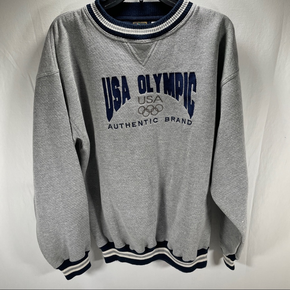 Vintage 90's JC Penny Large USA Olympic Sweater